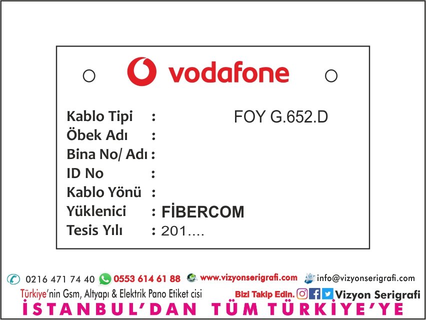 vodafone menhol etiketleri