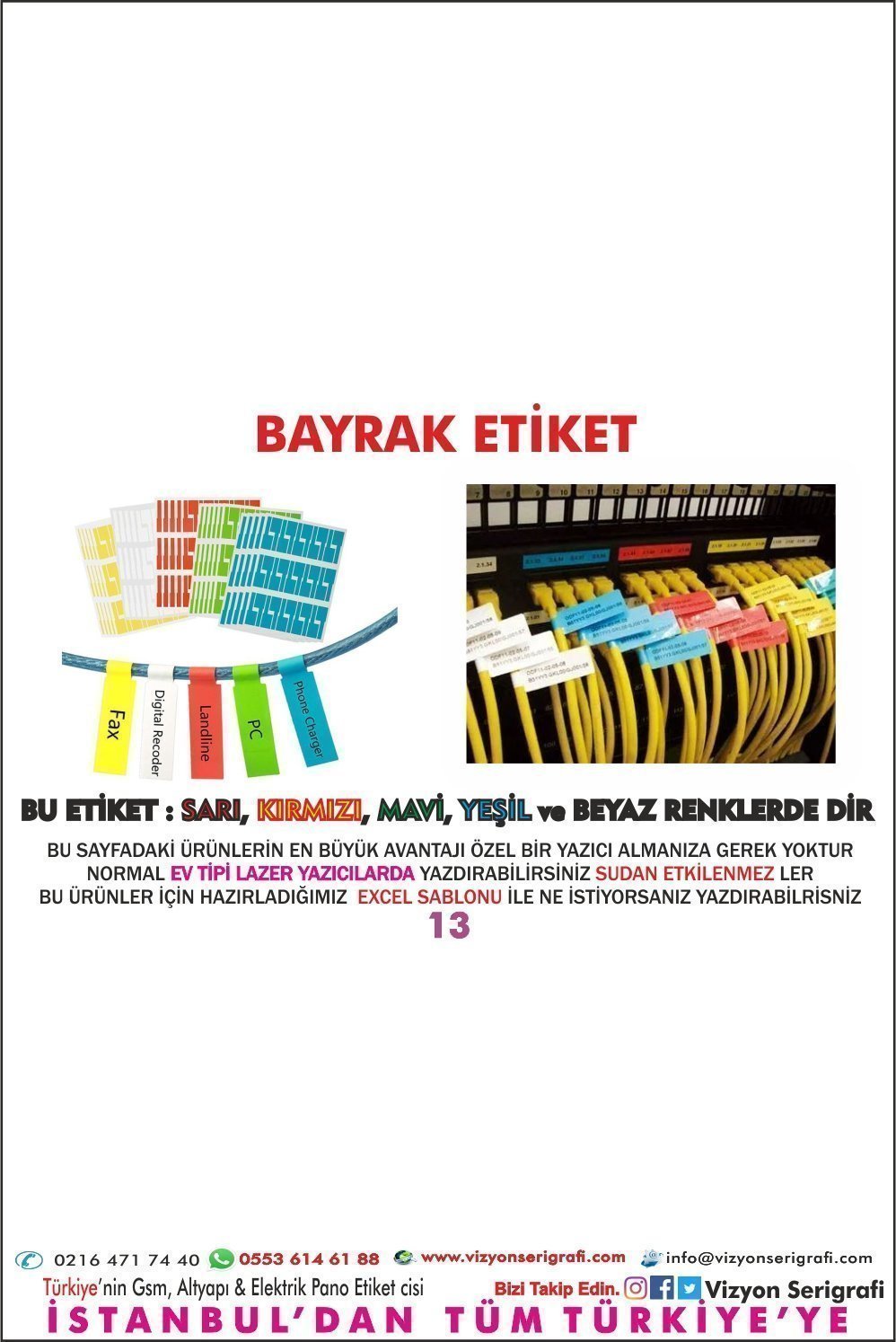 Bayrak Etiketi